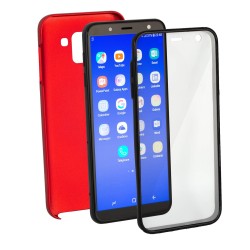 Coque en silicone 360 Rouge