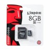 Carte Mémoire Micro SD 8Go Avec Adaptateur