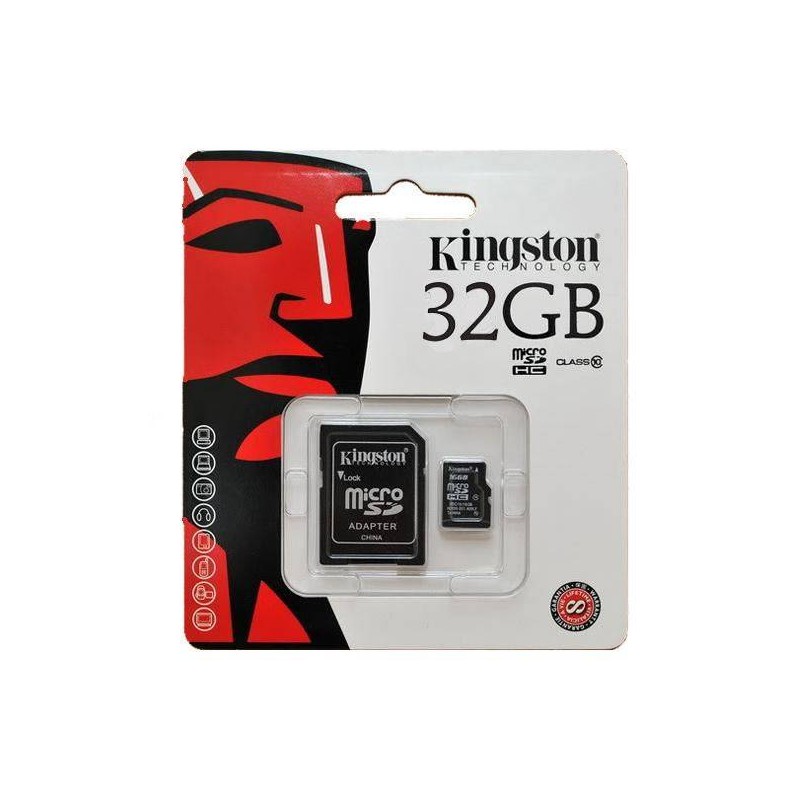 Carte Mémoire Micro SD 32Go Avec Adaptateur