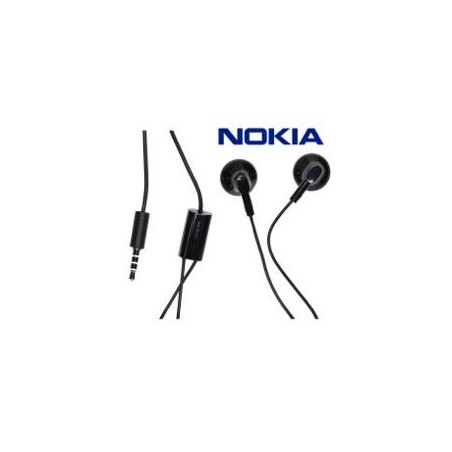 Ecouteur Stéréo WH-108 Intra-auriculaire Nokia Noir