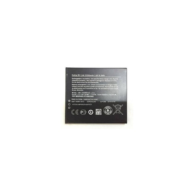 Batterie d'Origine Nokia BV-L4A Batterie d'Origine Nokia BV-L4A