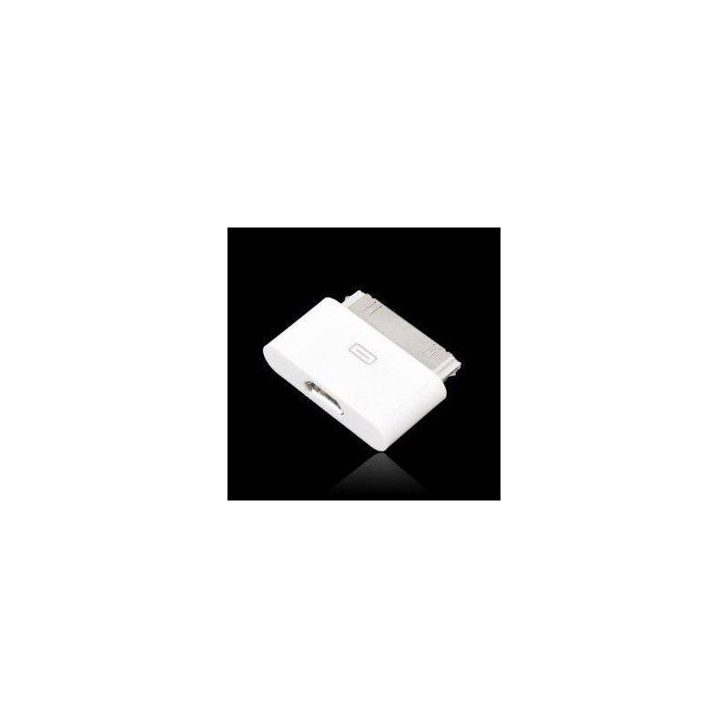Adaptateur Origine Apple Micro USB à 30 Broches Blanc Adaptateur Origine Apple Micro USB à 30 Broches Blanc