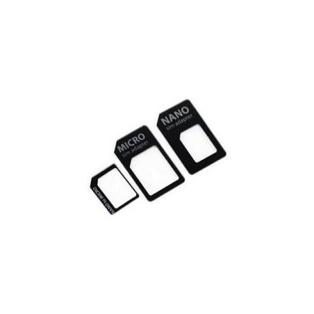 Kit Adaptateur 3 en 1 sim/micro sim/nano sim