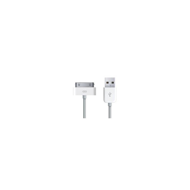 Cable 30 Broches Compatible Apple Blanc Cable 30 Broches Compatible Apple Blanc