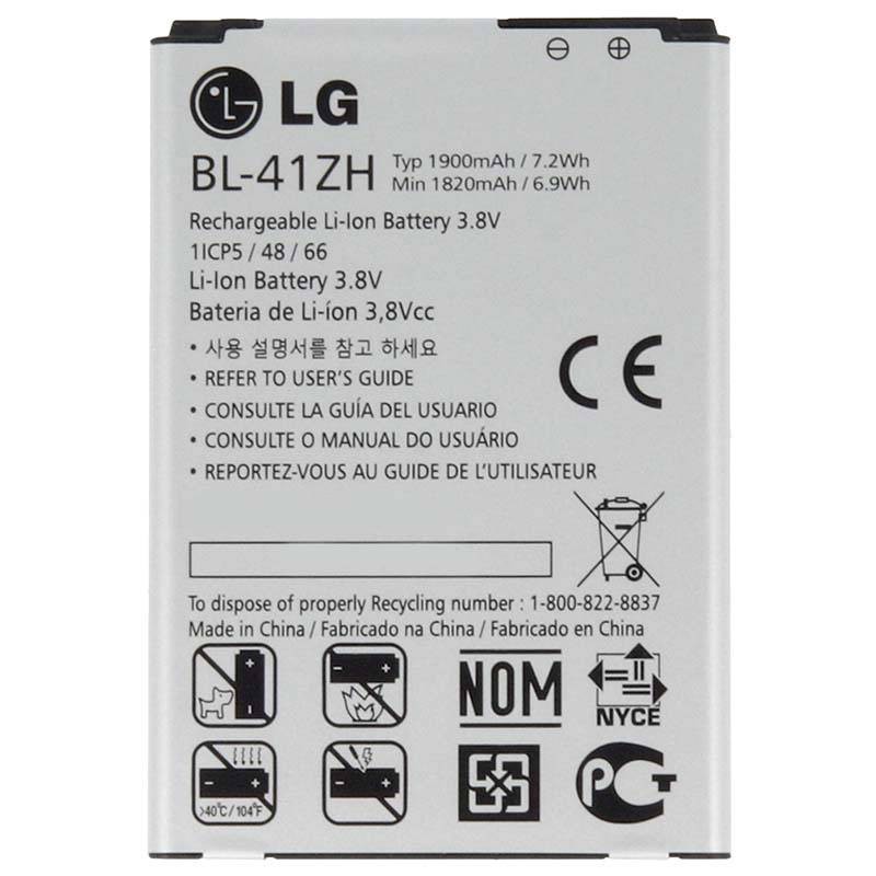 Batterie d'Origine LG BL-41ZH Batterie d'Origine LG BL-41ZH