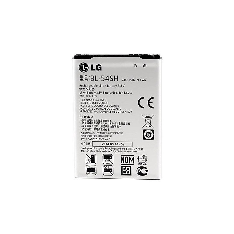 Batterie d'Origine LG BL-54SH Batterie d'Origine LG BL-54SH