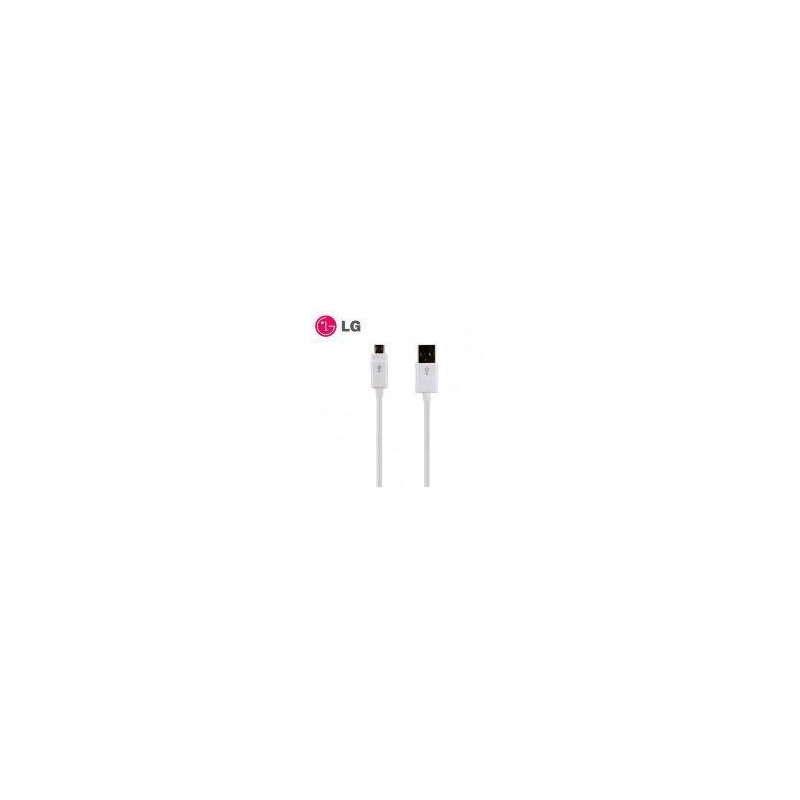 Cable Data USB Originale LG DC05WB Blanc Cable Data USB Originale LG DC05WB Blanc