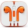 Ecouteur Earpods Compatible Apple Orange