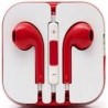 Ecouteur Earpods Compatible Apple Rouge